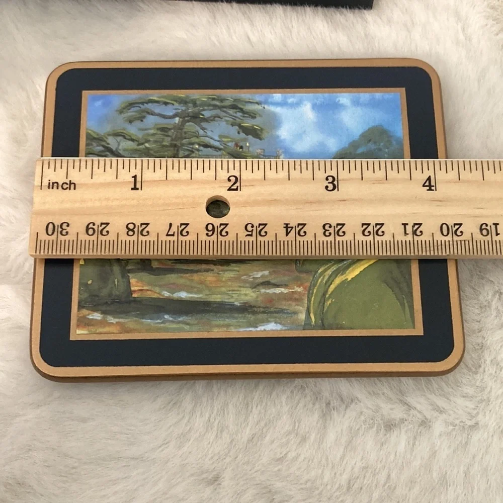 Highgrove House Thyme Walk Traditional Coasters